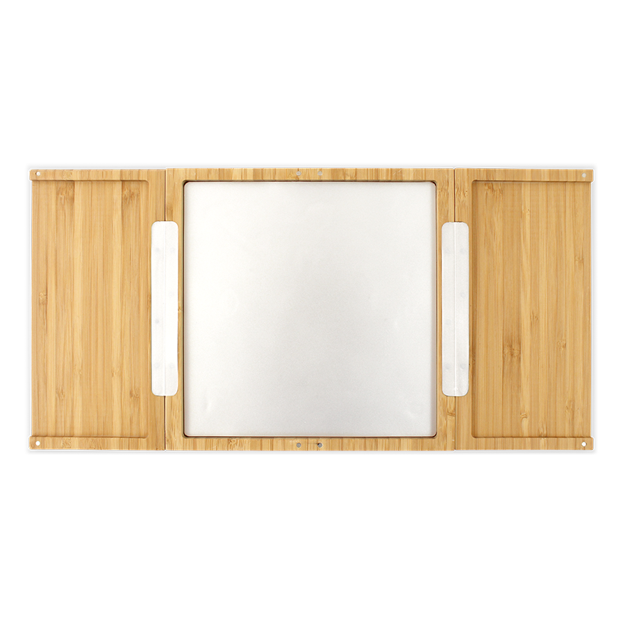 X-Grand boitier magnétique rechargeable en bambou