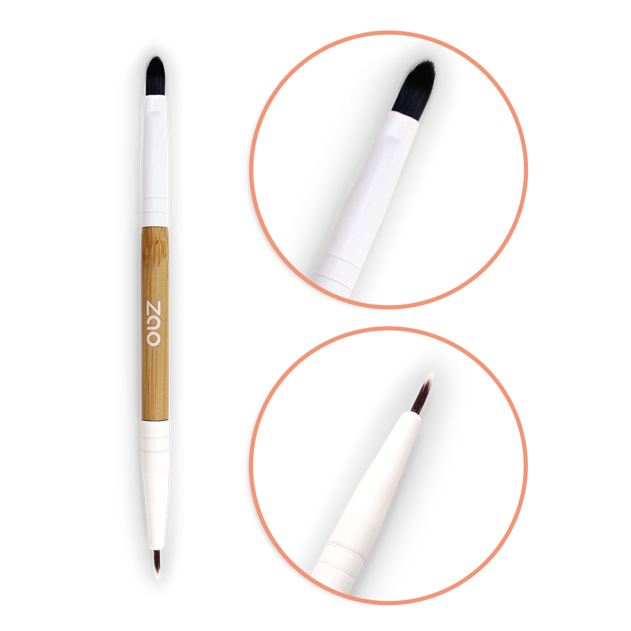 Pinceau Duo eyeliner-lèvres