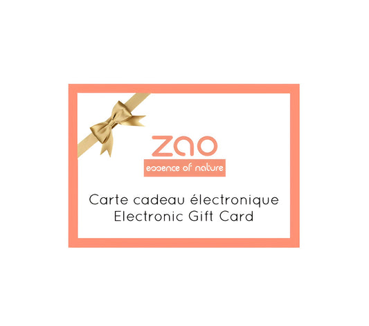 E-Carte-cadeau Zao